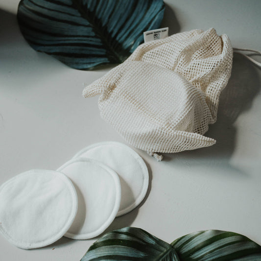 Reusable Makeup Remover Pads | Bamboo Cotton (12x Rounds)