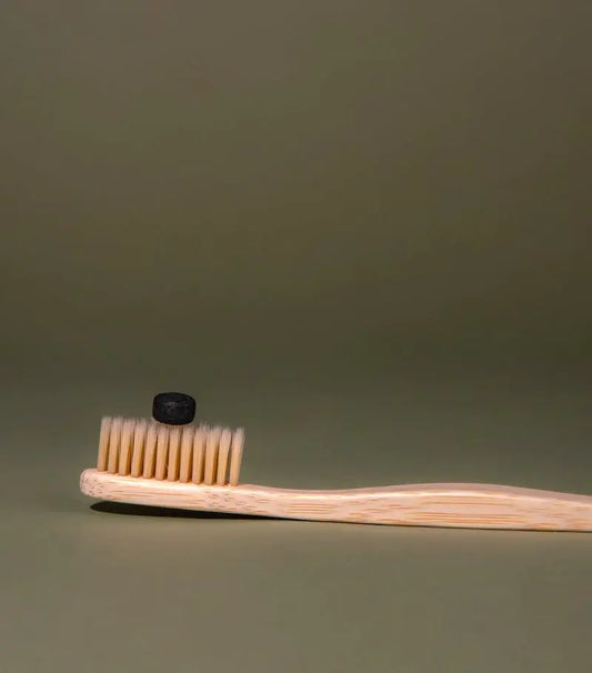 Mint Charcoal Toothpaste Tablets-Compostable Refill 62 tabs