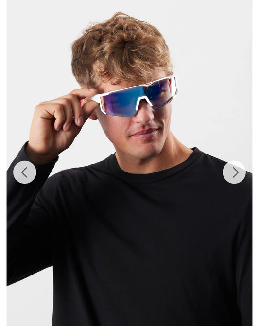Grosso White & Blue Sunglasses