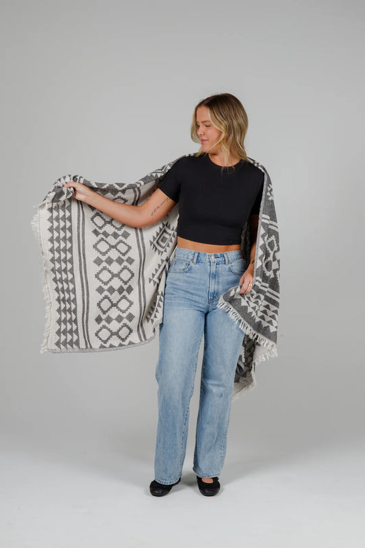 THE BEACH | TURKISH TOWEL | Granite
