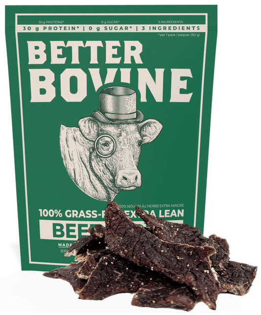 100% Grassfed Extra Lean Beef Jerky