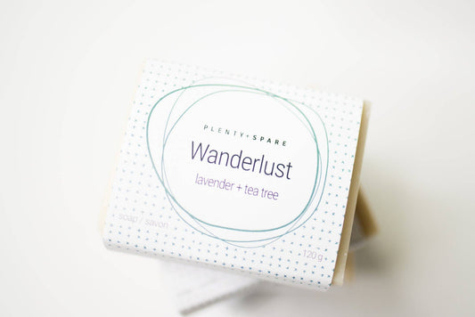 Wanderlust Soap - Lavender + Tea Tree