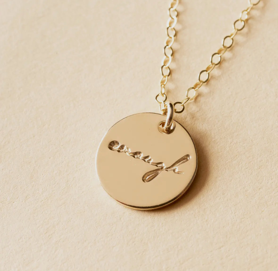 Enough Charm Necklace