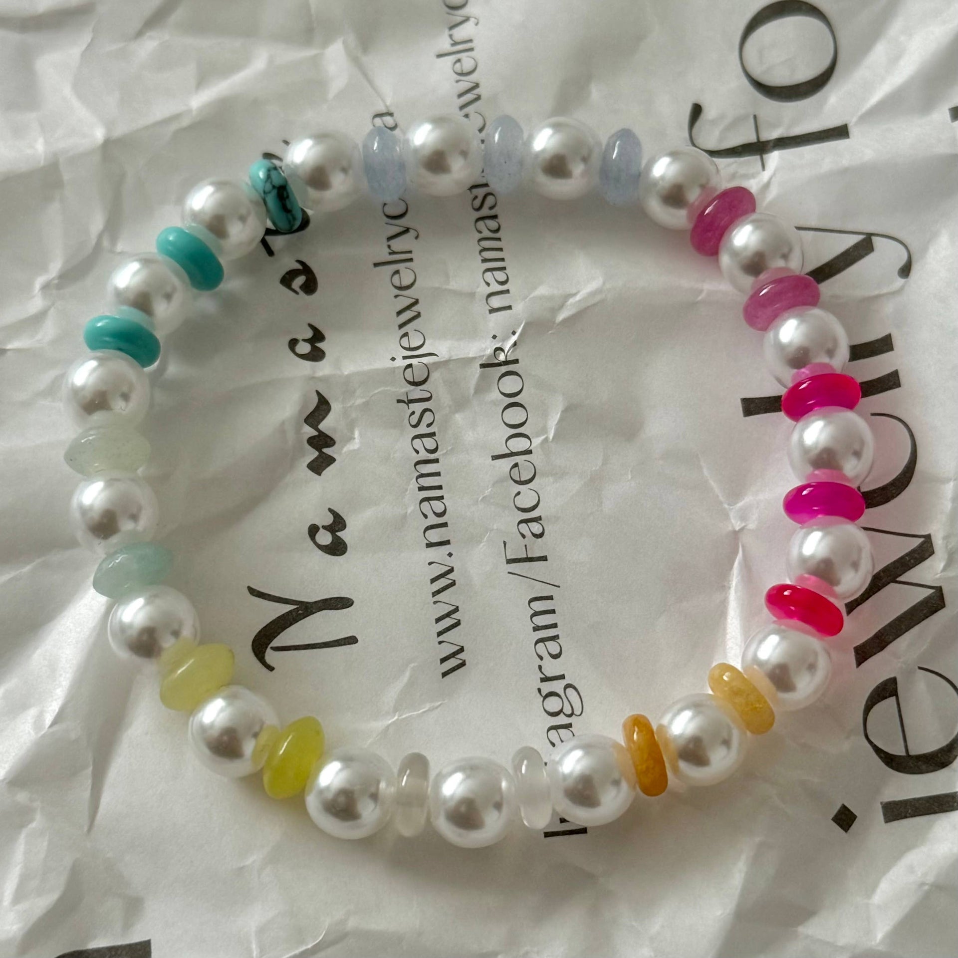 Dania Bracelet pink