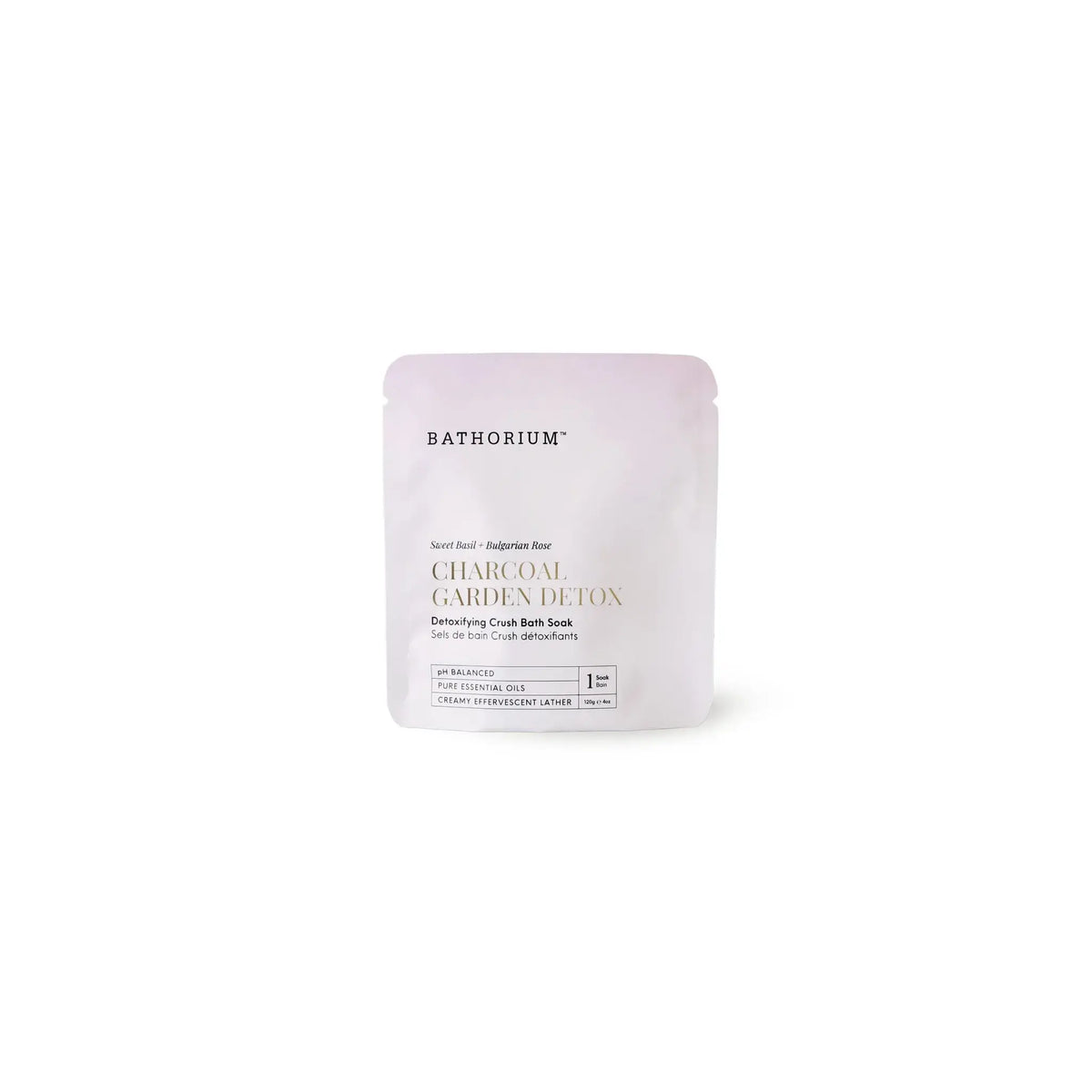 Charcoal Garden Detox Crush Bath Soak 120g