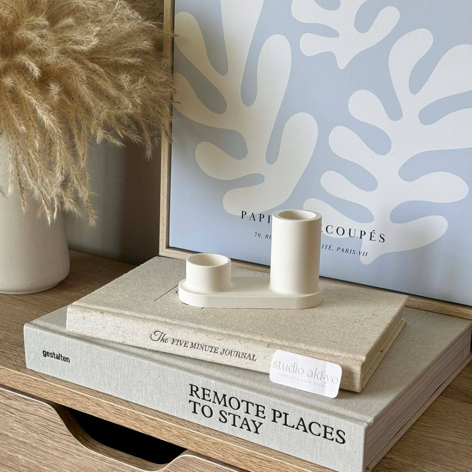 Round Incense Stick Holder Set | Minimalist Incense Burner
