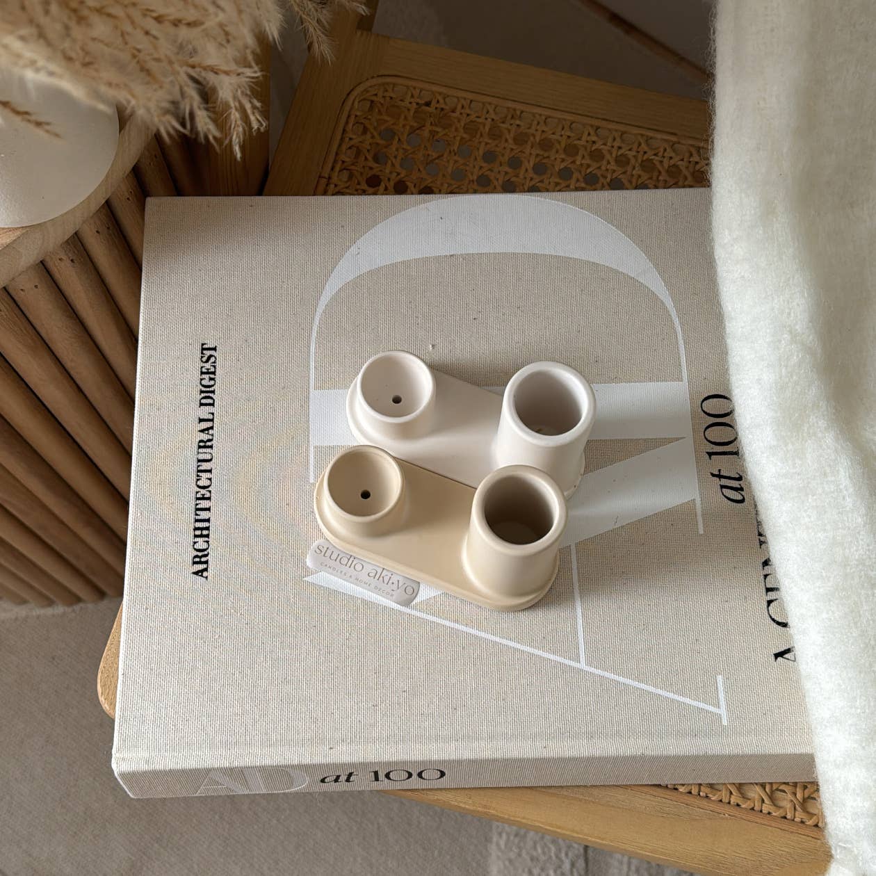 Round Incense Stick Holder Set | Minimalist Incense Burner