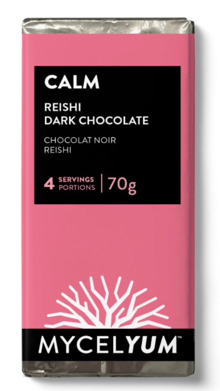 CALM
Reishi Dark Chocolate Bars
