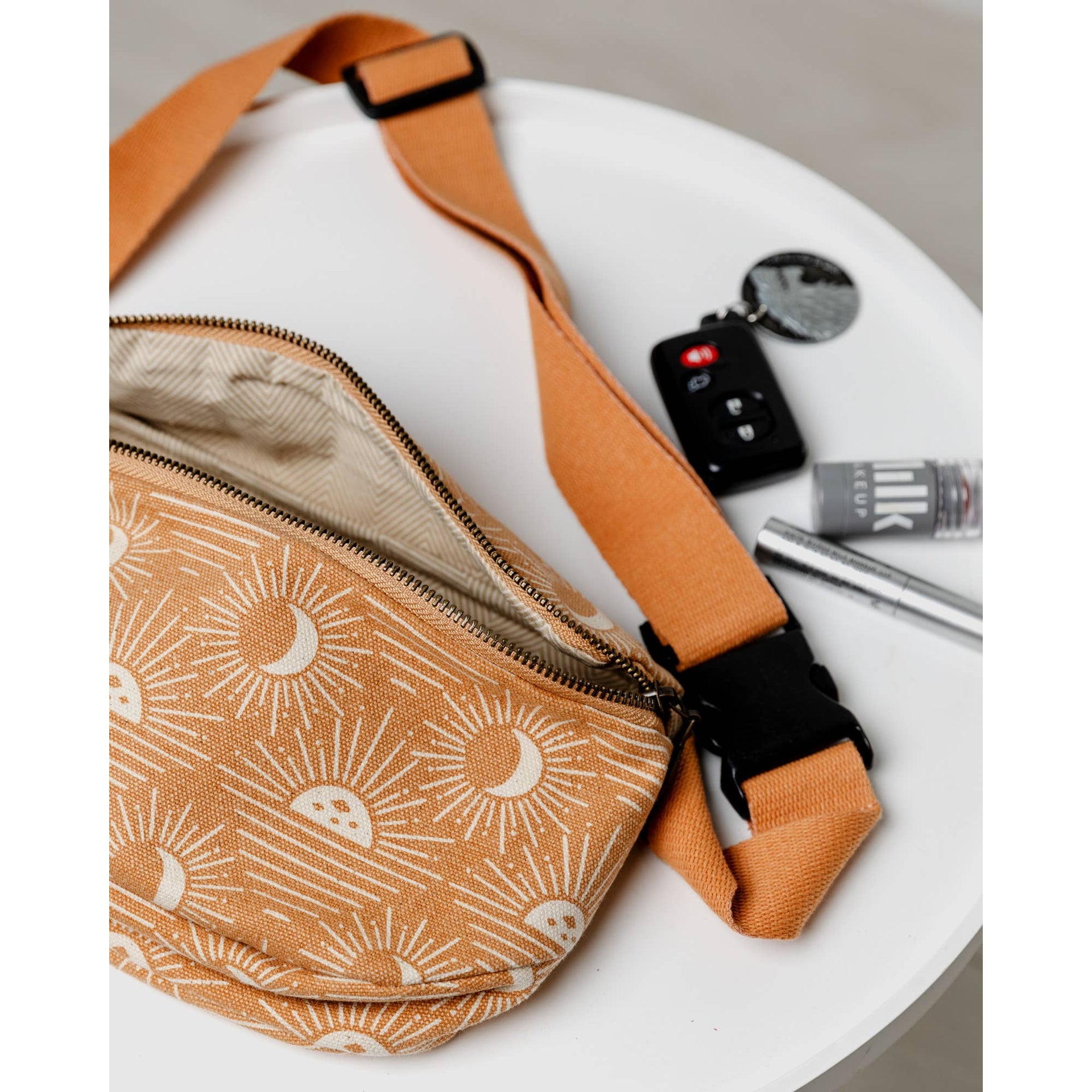 Danica Studio Soleil Cotton Canvas Hip Bag Adjustable Strap