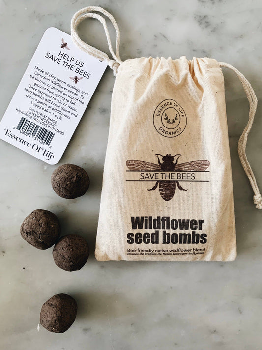 Save the Bees Wildflower Seed bombs, set of 4
