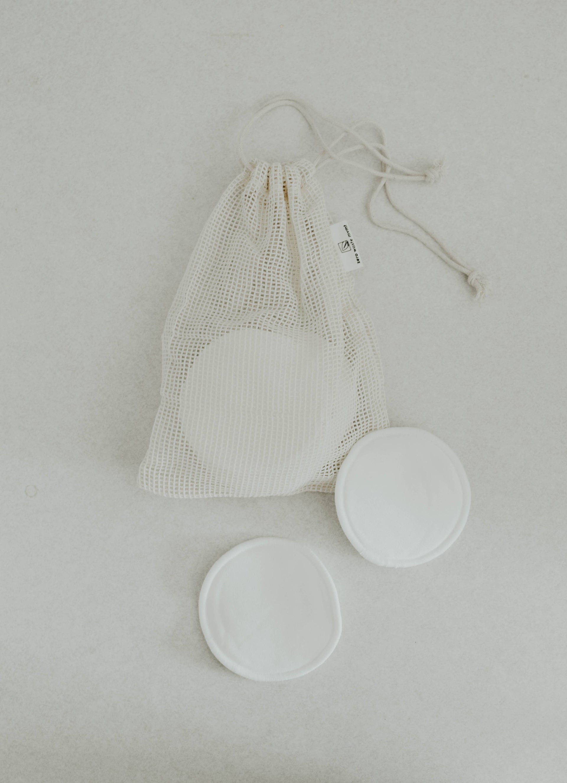 Reusable Makeup Remover Pads | Bamboo Cotton (12x Rounds)