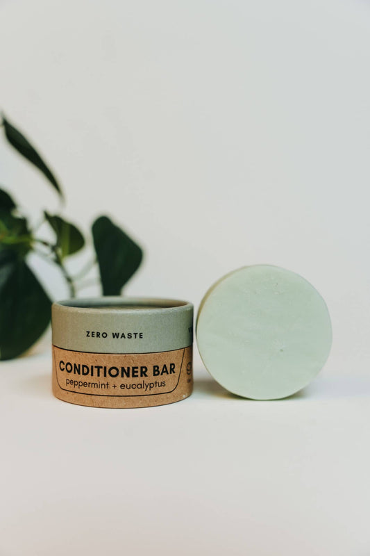 Conditioner Bar | Peppermint + Eucalyptus | Travel Container