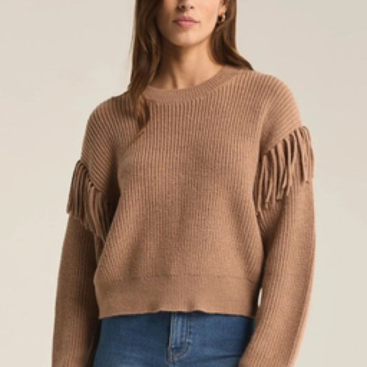 On The Fringe Sweater | Campfire