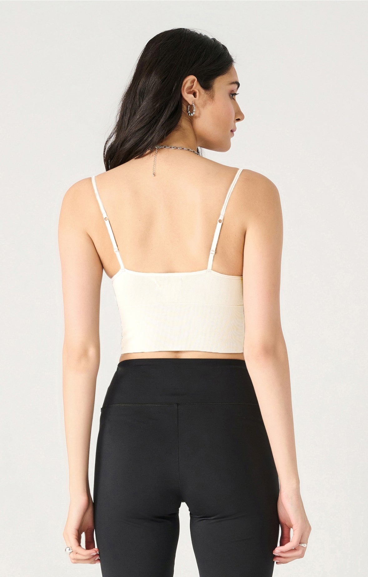 Dex Seamless Bra Top | White