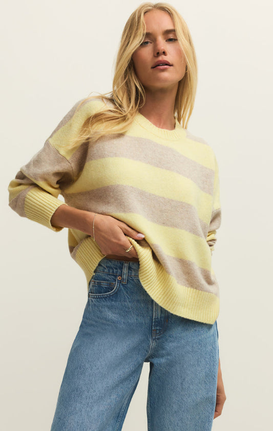 Cirrus Stripe Sweater Sunnyside | Z Supply
