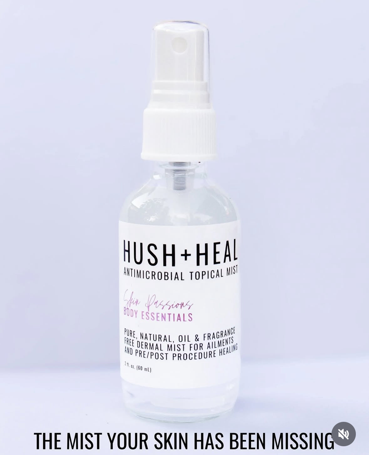 HUSH + HEAL Antimicrobrial Mist