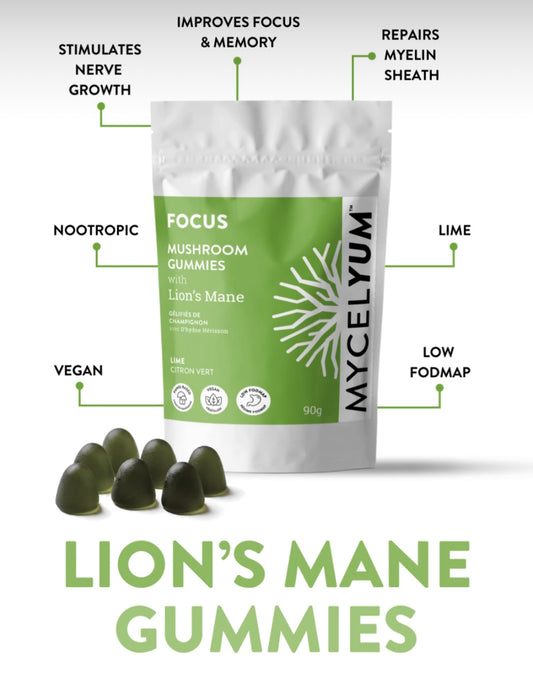 FOCUS Mushroom Gummies -Lions Mane