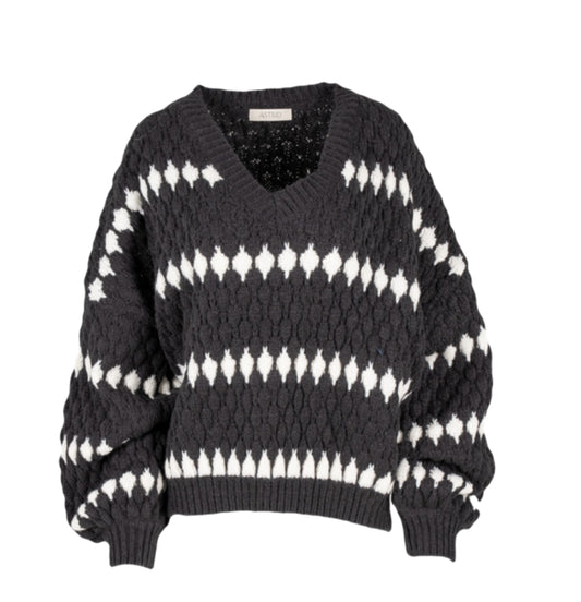 Stripe Knit Sweater