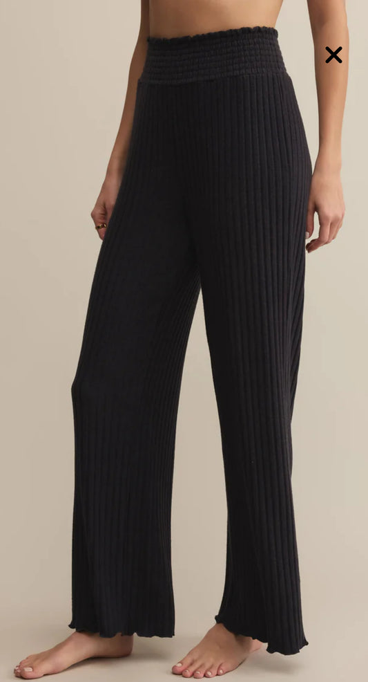 DAWN SMOCKED RIB PANT