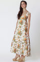 SQUARE NECK MAXI DRESS