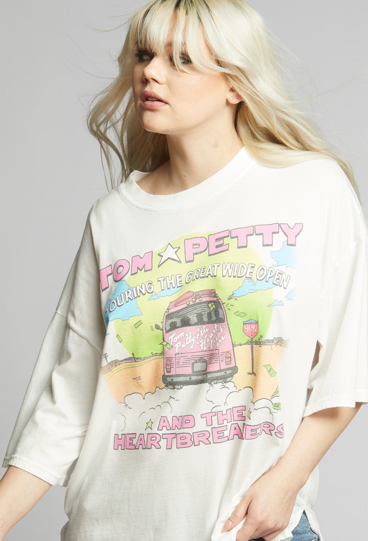 Tom Petty And The Heartbreakers Tour One Size Tee