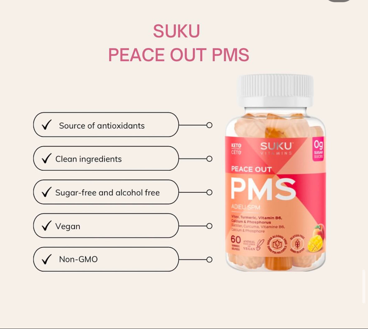 PEACE OUT PMS