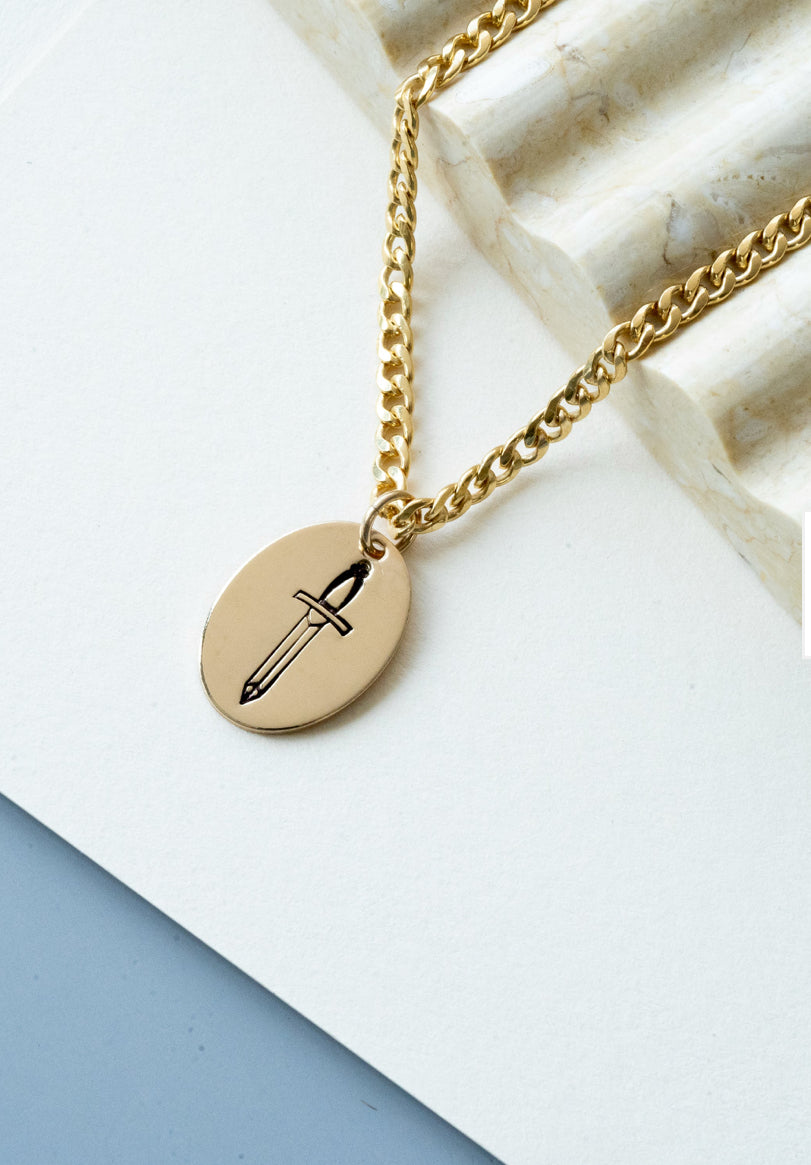 Dagger Chain Necklace