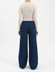 Madison Mid Rise Wide Leg Denim