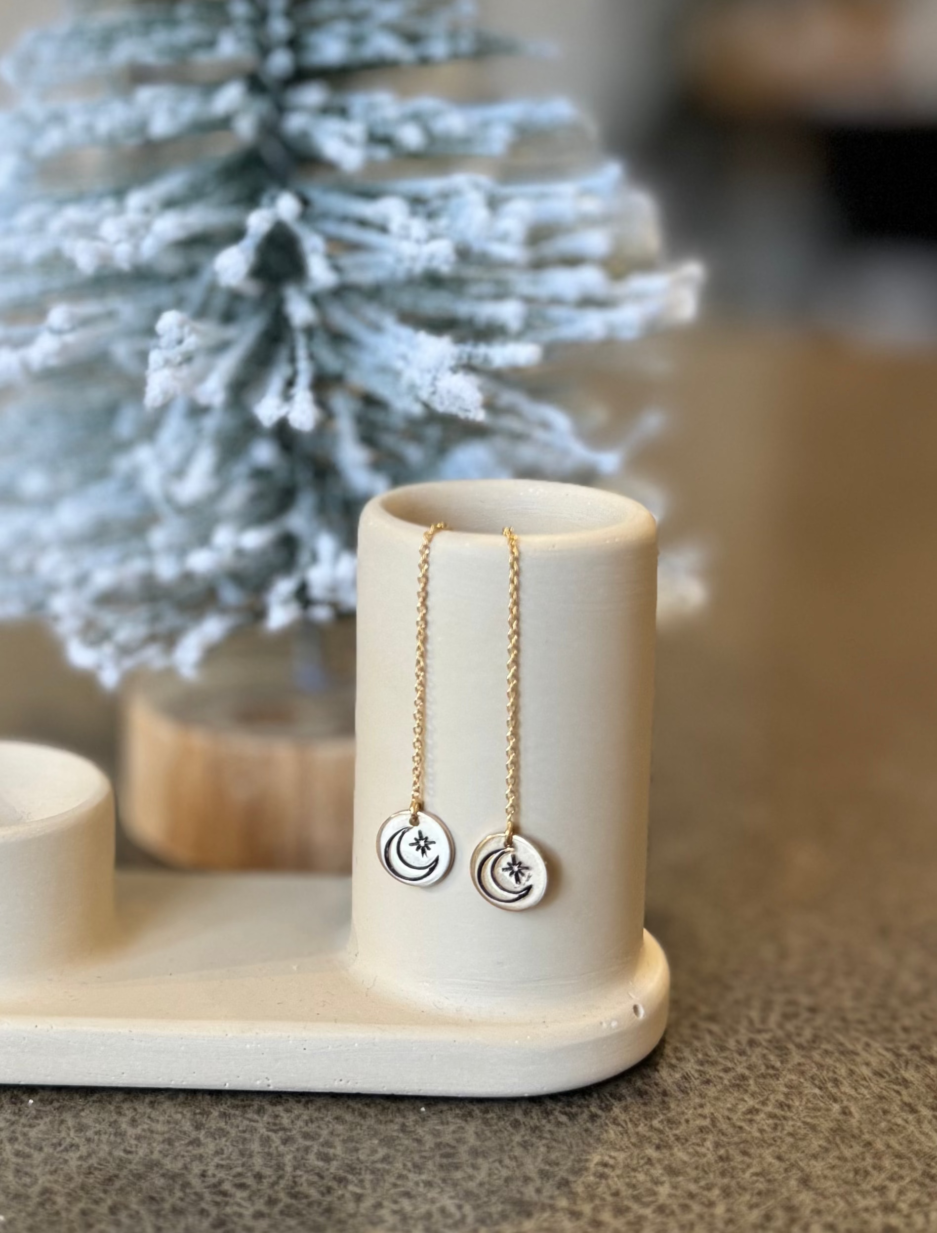 Celestial Thread Earrings