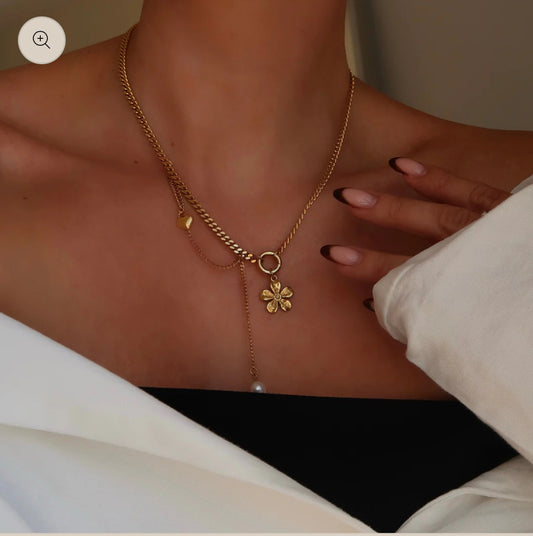 Willow Necklace- Gold