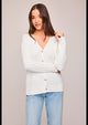 Lucia Knit Sweater | white