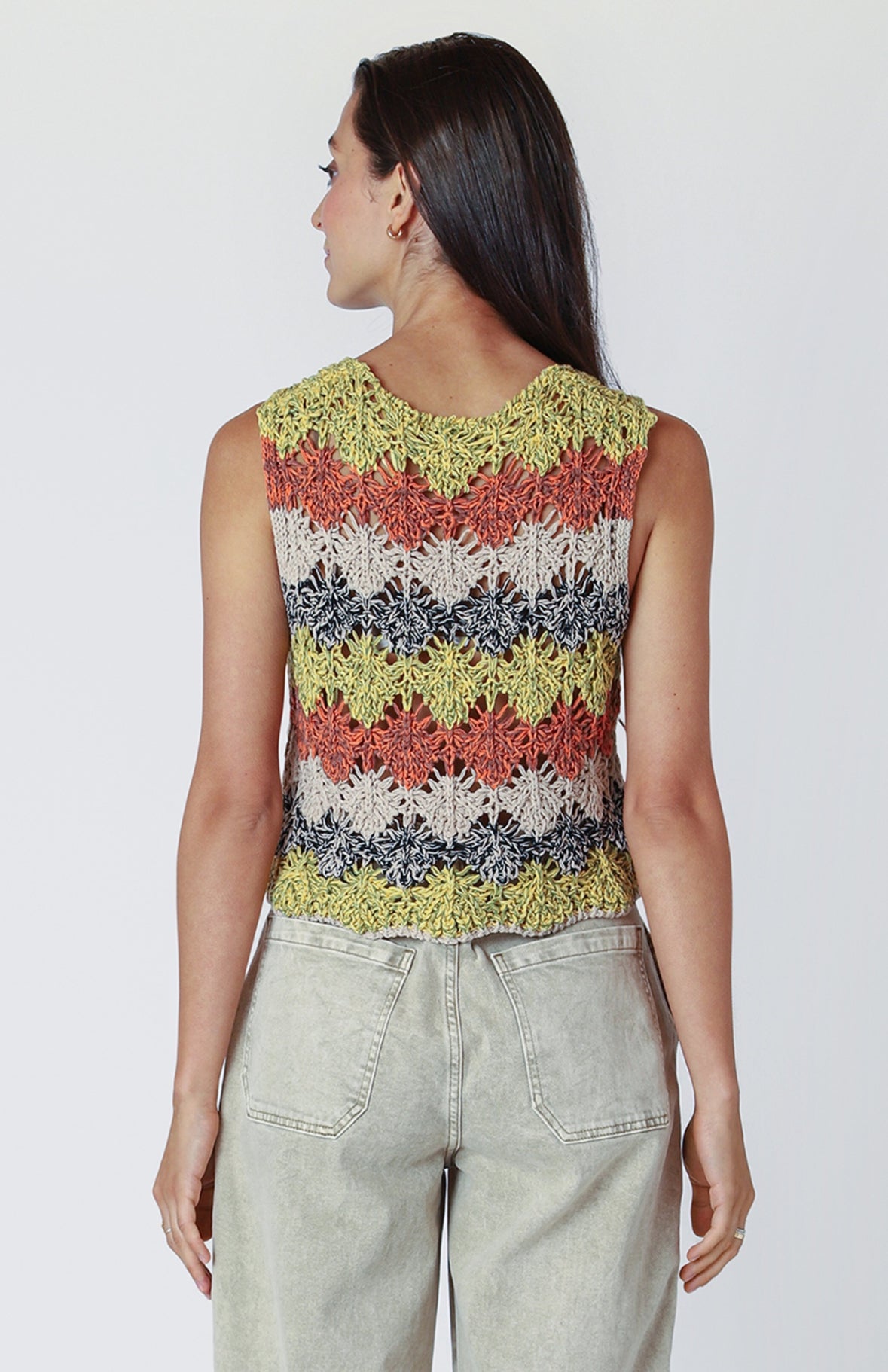 OPEN STITCH KNIT TOP