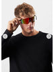 Grosso Black & Red Sunglasses