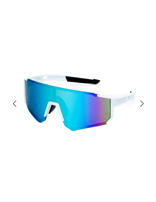 Grosso White & Blue Sunglasses