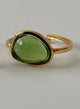Anisa Clear Green Ring