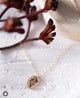 Garden Snake Signet Necklace