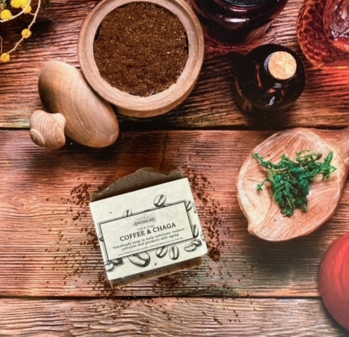 Coffee & Chaga Bar Soap