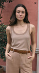 Elin Stripe Rib Tank
