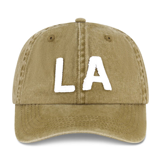 LA Patch - Papa Cap - Camel Gold