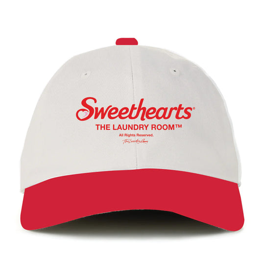 Sweethearts Official Tm - Papa Cap - White & Red