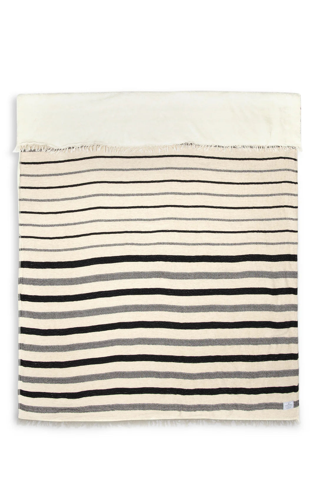 THE WINSLOW | STRIPED LINEN BLEND – FLEECE THROW