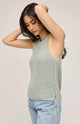 Emery Knit Sleeveless Top Gentle Fawn