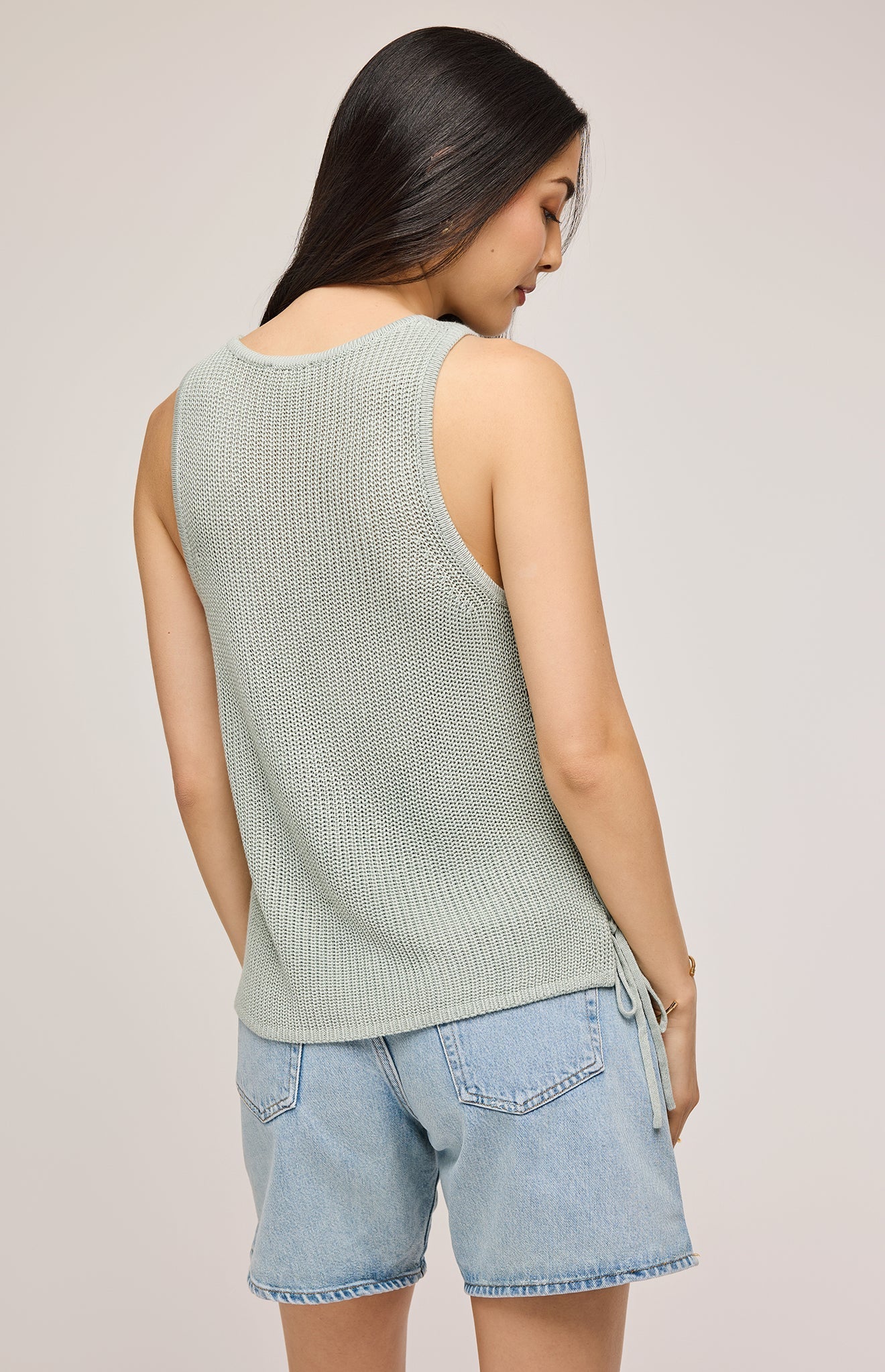 Emery Knit Sleeveless Top Gentle Fawn