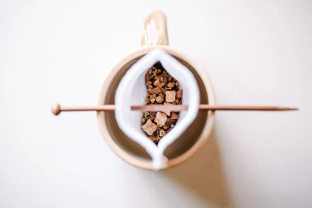 Reusable Tea Bags with Balancing Stick