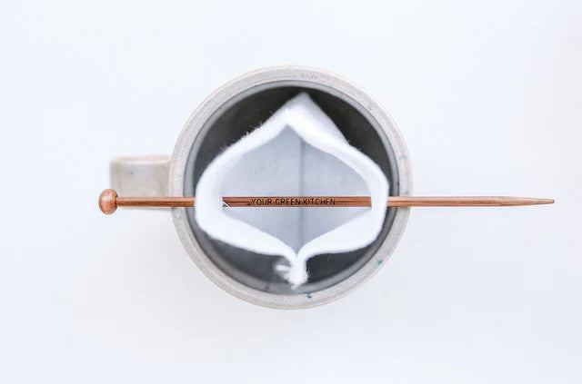 Reusable Tea Bags with Balancing Stick