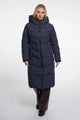ZENDAYA PADDED COAT WITH HOOD / Black