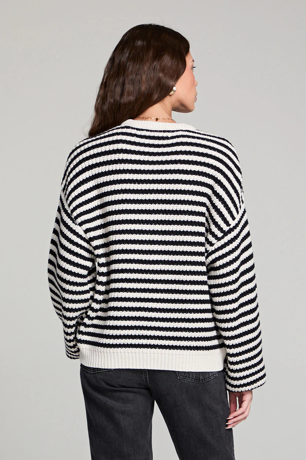 Leilani Sweater Black & White