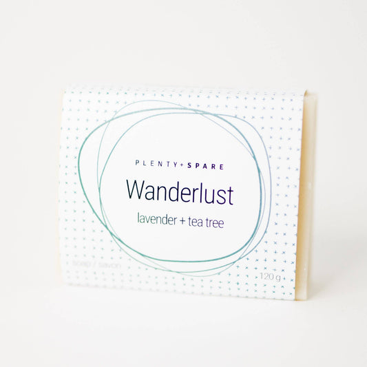 Wanderlust Soap - Lavender + Tea Tree