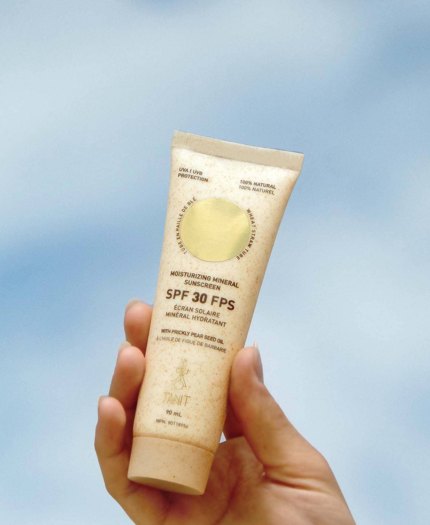 Mineral Sunscreen with Prickly Pear seed oil SPF 30 / SPF 50: SPF 30 / Coconut + Vanille