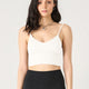 Dex Seamless Bra Top | White